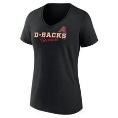 MLB Arizona Diamondbacks Women's Back In Business V-Neck T-Shirt