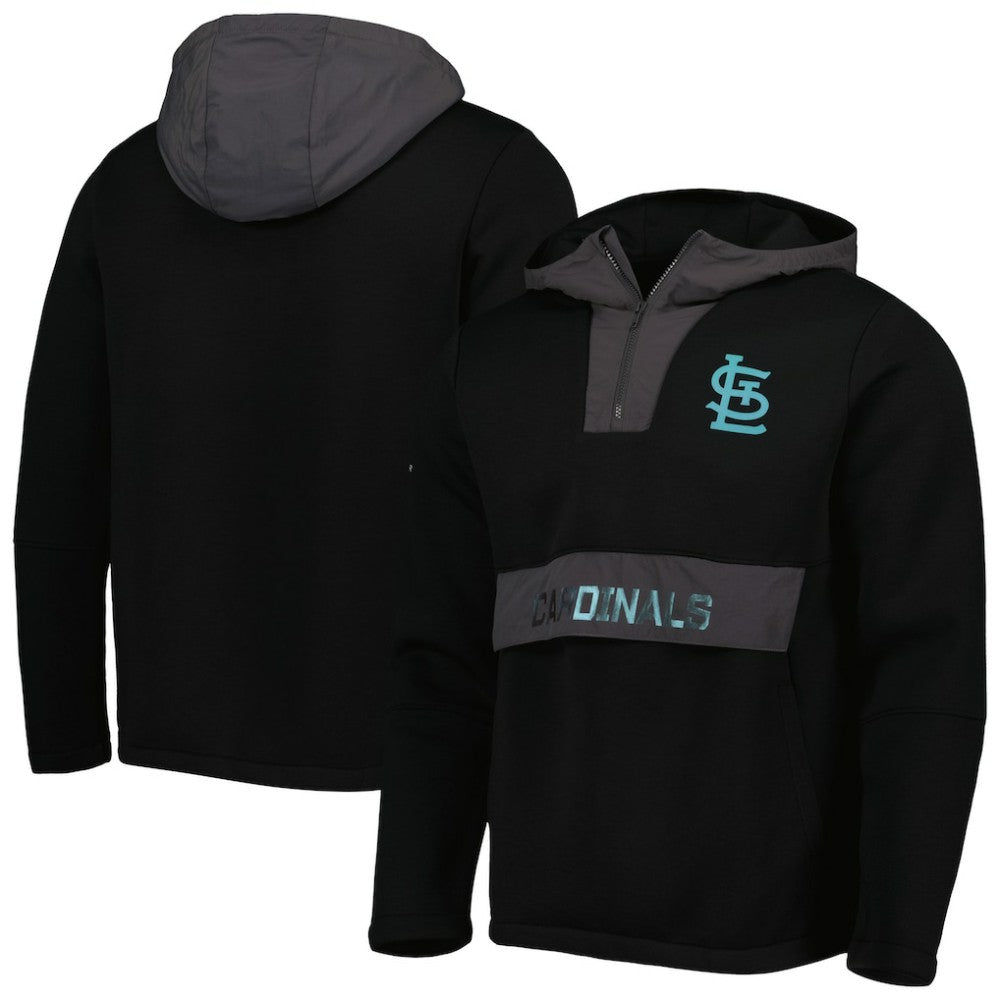 MLB St. Louis Cardinals Levelwear Ruckus Quarter-Zip Hoodie