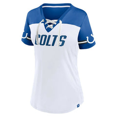 Jonathan Taylor Women's Athena Name & Number V-Neck Top - Indianapolis Colts