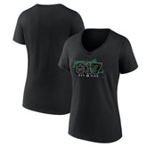NBA Boston Celtics Women's Core Hometown Launch V-Neck T-Shirt