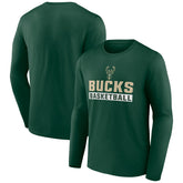 NBA Milwaukee Bucks Let's Go Long Sleeve T-Shirt