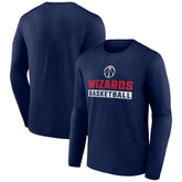 NBA Washington Wizards Let's Go Long Sleeve T-Shirt