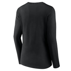 NBA Miami Heat Women's Tumble V-Neck Long Sleeve T-Shirt