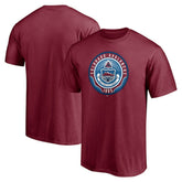 NHL Burgundy Colorado Avalanche Hometown Collection Push Ahead T-Shirt