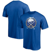 NHL Royal Buffalo Sabres Snow Logo T-Shirt