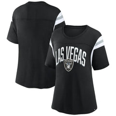 Women's Earned Stripes T-Shirt - Las Vegas Raiders