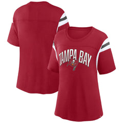 Women's Earned Stripes T-Shirt - Tampa Bay Buccaneers