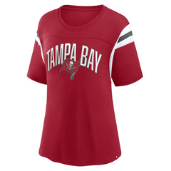 Women's Earned Stripes T-Shirt - Tampa Bay Buccaneers