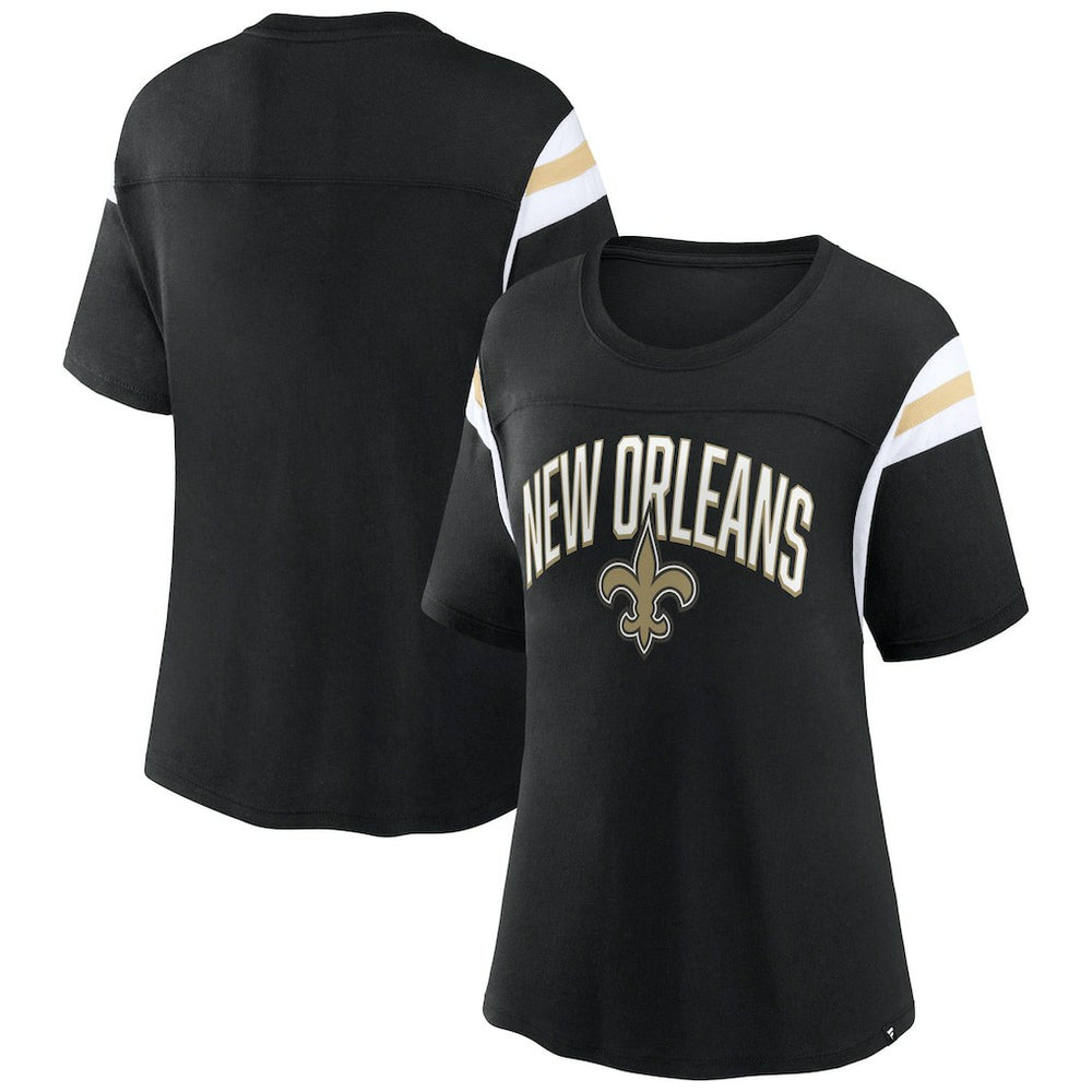 Women's Earned Stripes T-Shirt - New Orleans Saints