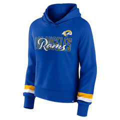 Women's Over Under Pullover Hoodie - Los Angeles Rams