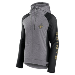 Women's Blind Side Lightweight Full-Zip Hoodie - New Orleans Saints