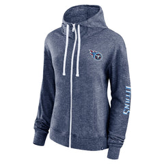 Women's Opening Coin Flip Lightweight Full-Zip Hoodie - Tennessee Titans