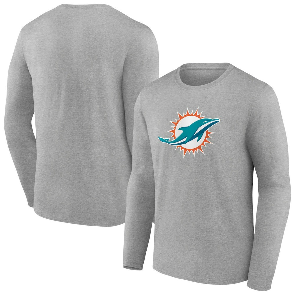 Primary Team Logo Long Sleeve T-Shirt - Miami Dolphins