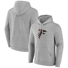 Primary Team Logo Fitted Pullover Hoodie - Atlanta Falcons