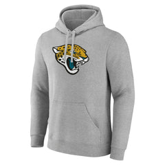 Primary Team Logo Fitted Pullover Hoodie - Jacksonville Jaguars