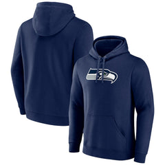 Primary Team Logo Fitted Pullover Hoodie - Seattle Seahawks