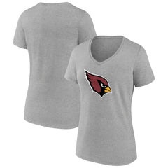 Women's Primary Logo V-Neck T-Shirt - Arizona Cardinals