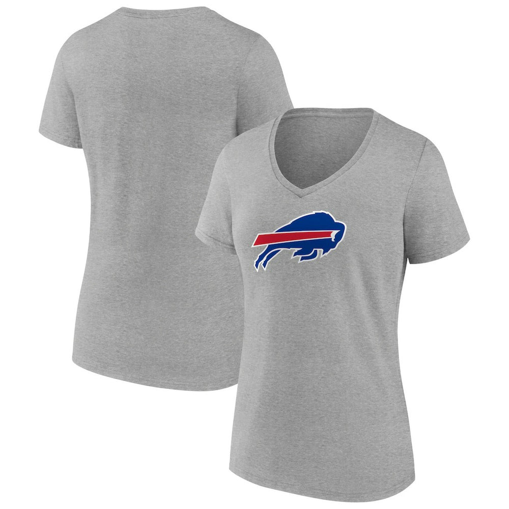 Women's Primary Team Logo V-Neck T-Shirt - Buffalo Bills