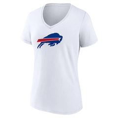 Women's Primary Team Logo V-Neck T-Shirt - Buffalo Bills