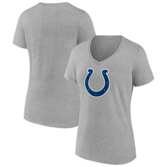 Women's Primary Team Logo V-Neck T-Shirt - Indianapolis Colts