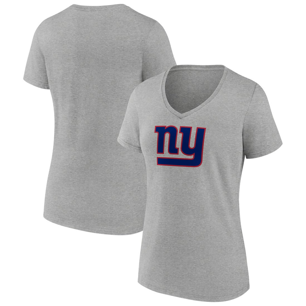 Women's Primary Team Logo V-Neck T-Shirt - New York Giants