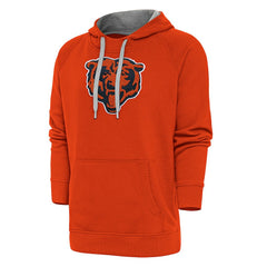 Antigua Victory Chenille Pullover Hoodie - Chicago Bears