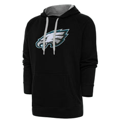 Antigua Victory Chenille Pullover Hoodie - Philadelphia Eagles