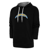 Antigua Victory Chenille Pullover Hoodie - Los Angeles Chargers