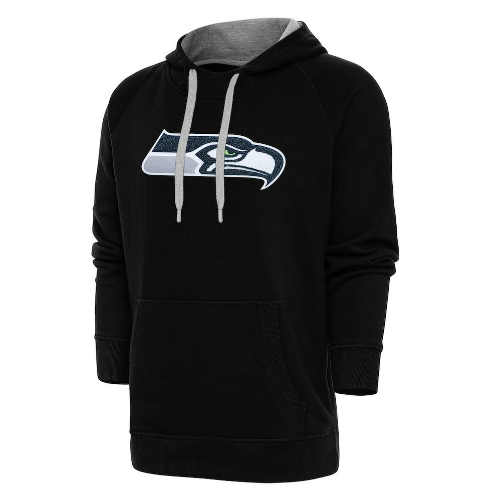 Antigua Victory Chenille Pullover Hoodie - Seattle Seahawks