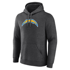 Primary Team Logo Fitted Pullover Hoodie - Los Angeles Chargers