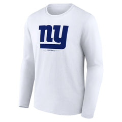 Logo Team Lockup Long Sleeve T-Shirt - New York Giants