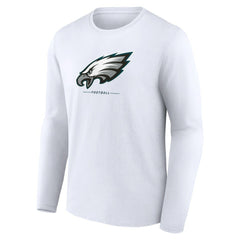 Logo Team Lockup Long Sleeve T-Shirt - Philadelphia Eagles