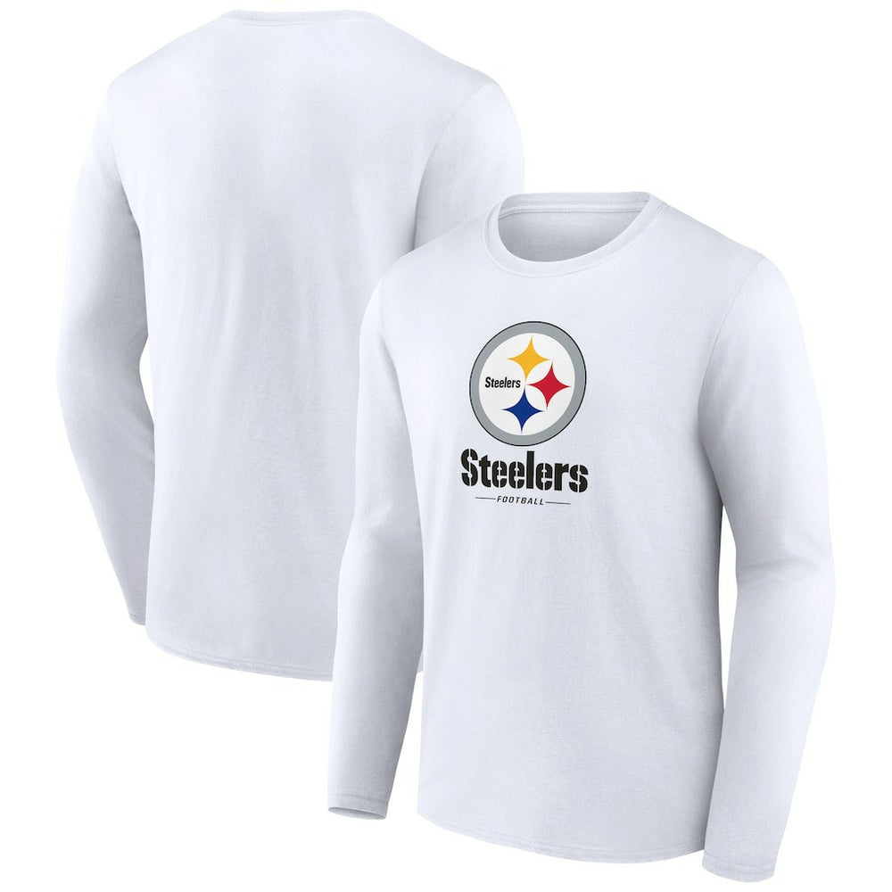 Logo Team Lockup Long Sleeve T-Shirt - Pittsburgh Steelers