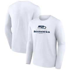 Logo Team Lockup Long Sleeve T-Shirt - Seattle Seahawks