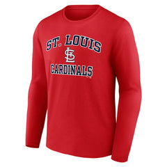 MLB St. Louis Cardinals Heart and Soul Long Sleeve T-Shirt