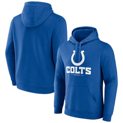 Logo Team Lockup Fitted Pullover Hoodie - Indianapolis Colts