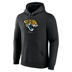 Logo Team Lockup Fitted Pullover Hoodie - Jacksonville Jaguars