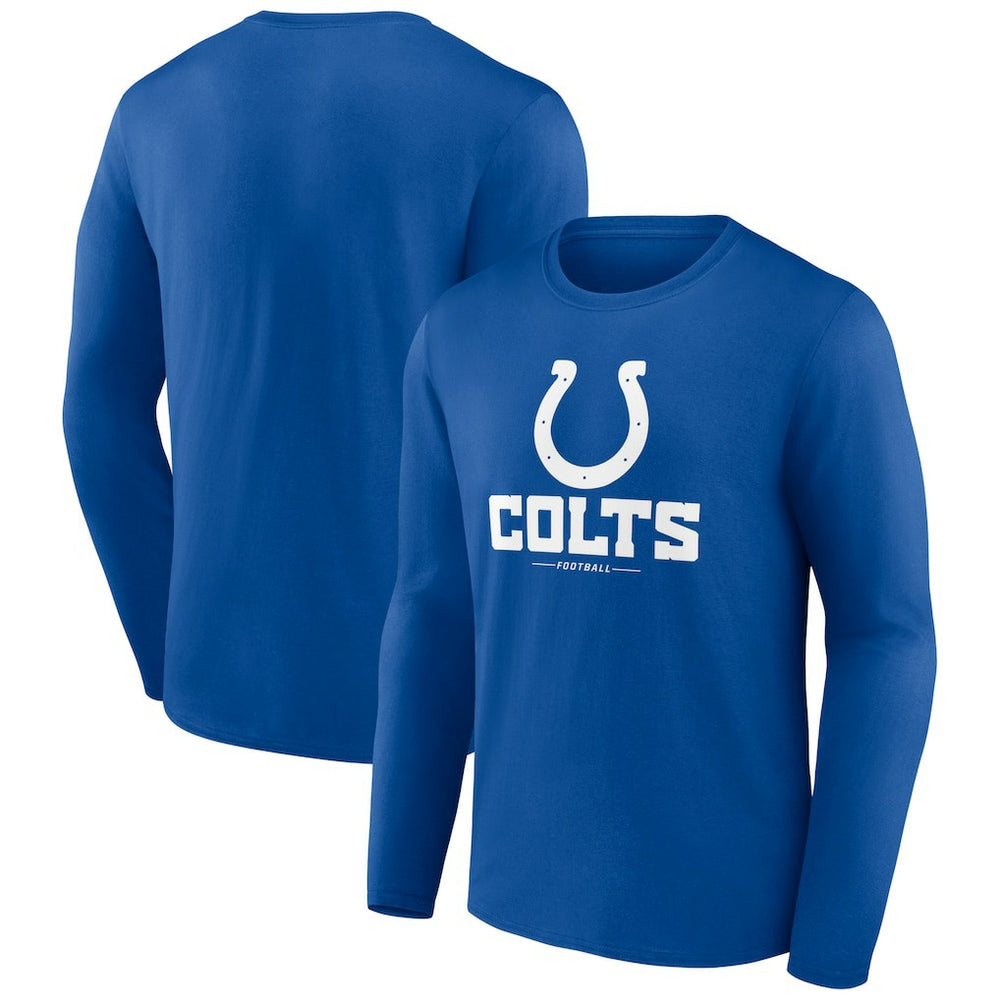 Logo Team Lockup Long Sleeve T-Shirt - Indianapolis Colts