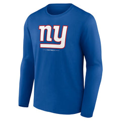 Logo Team Lockup Long Sleeve T-Shirt - New York Giants