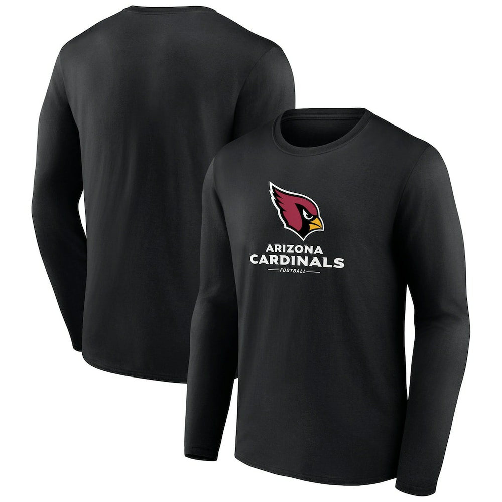 Logo Team Lockup Long Sleeve T-Shirt - Arizona Cardinals