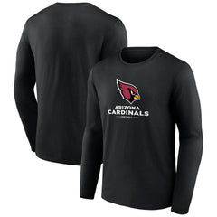 Logo Team Lockup Long Sleeve T-Shirt - Arizona Cardinals
