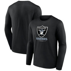 Logo Team Lockup Long Sleeve T-Shirt - Las Vegas Raiders