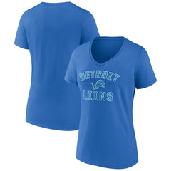 Women's Victory Arch Team V-Neck T-Shirt - Detroit Lions