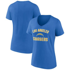 Women's Victory Arch Team V-Neck T-Shirt - Los Angeles Chargers