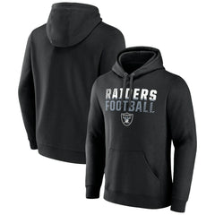 Team Fade Out Fitted Pullover Hoodie - Las Vegas Raiders