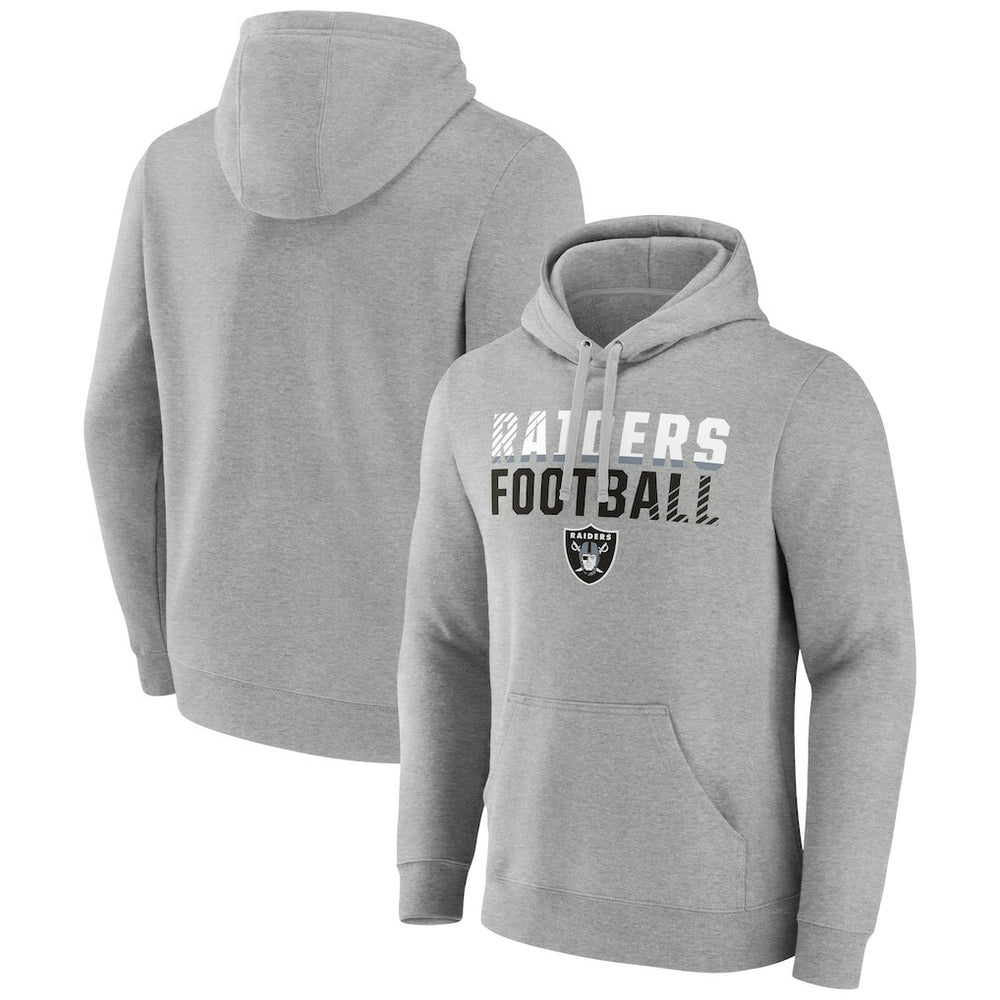 Team Fade Out Fitted Pullover Hoodie - Las Vegas Raiders