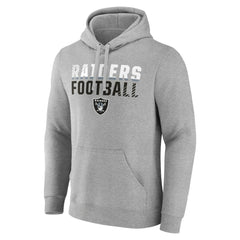 Team Fade Out Fitted Pullover Hoodie - Las Vegas Raiders