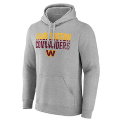 Team Fade Out Fitted Pullover Hoodie - Washington Commanders