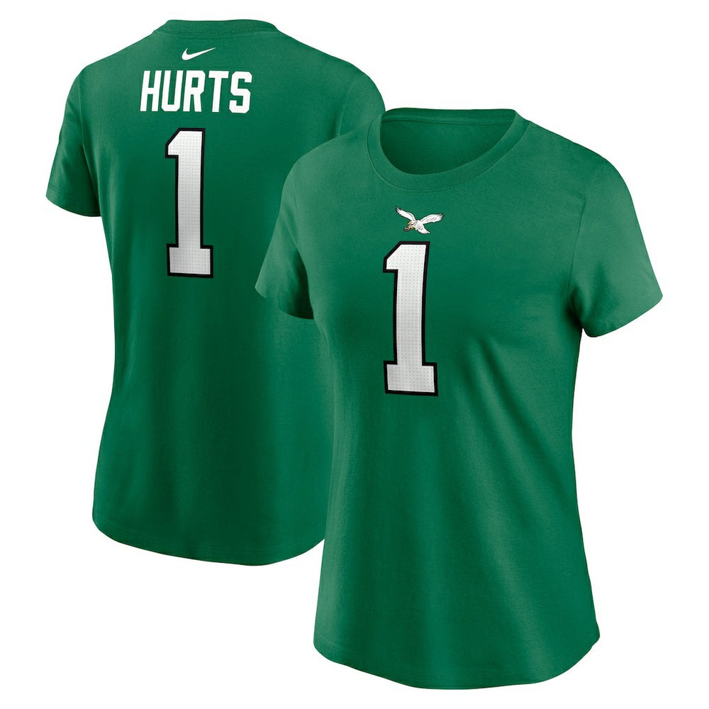 Jalen Hurts Women's Player Name & Number T-Shirt - Philadelphia Eagles