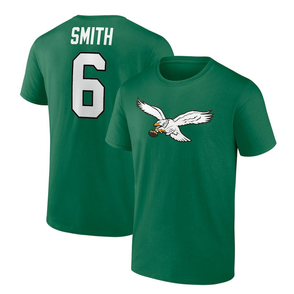 DeVonta Smith Alternate Icon Player Name & Number T-Shirt - Philadelphia Eagles